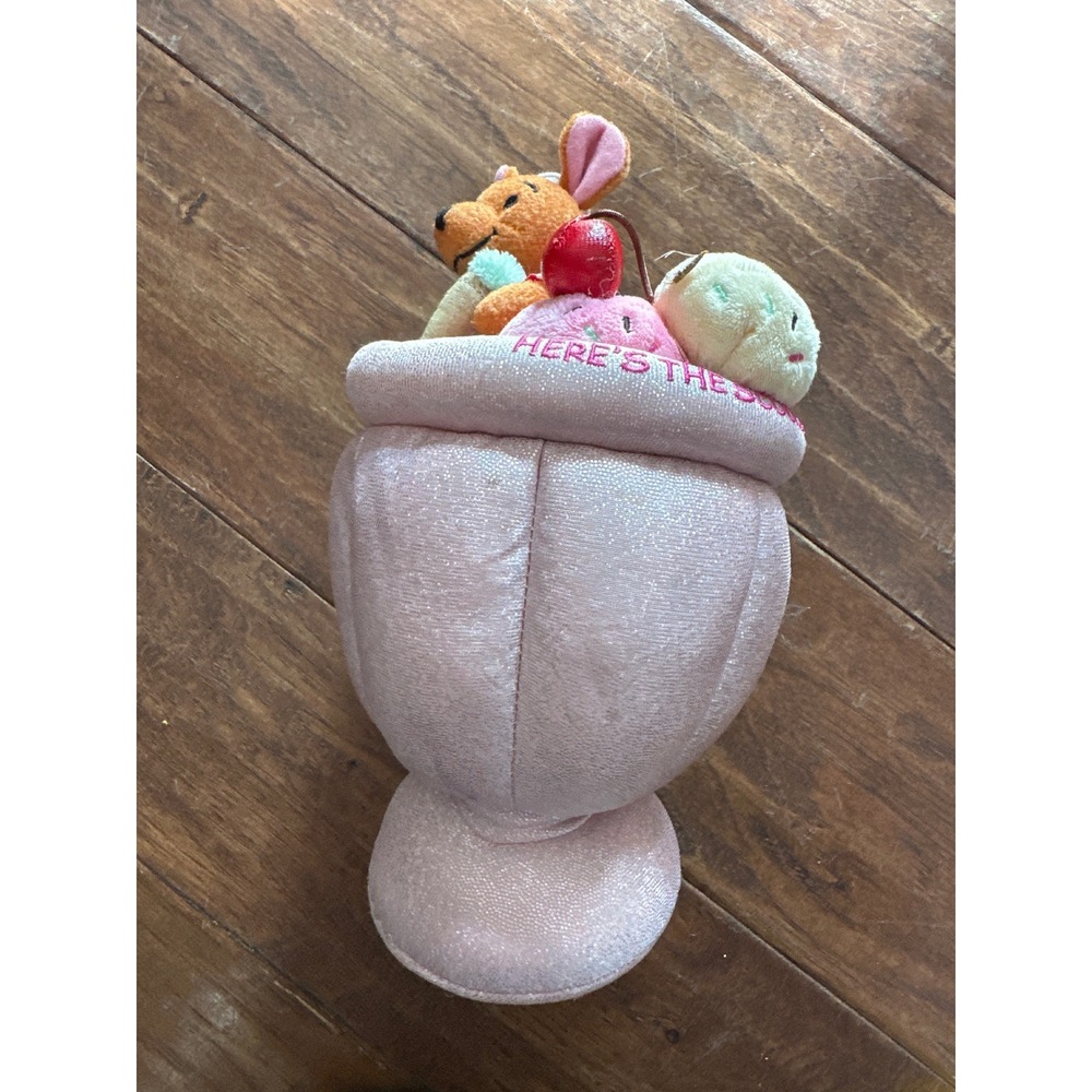 Disney Winnie the Pooh Roo Ice Cream Sundae Plush‎ Toy "Youre The Sweetest"